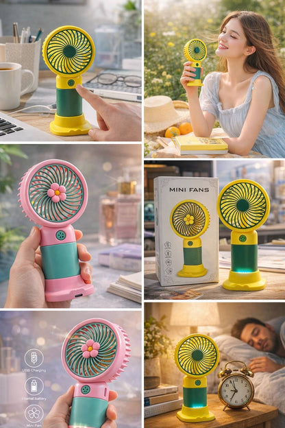Colourfull Handy Fan