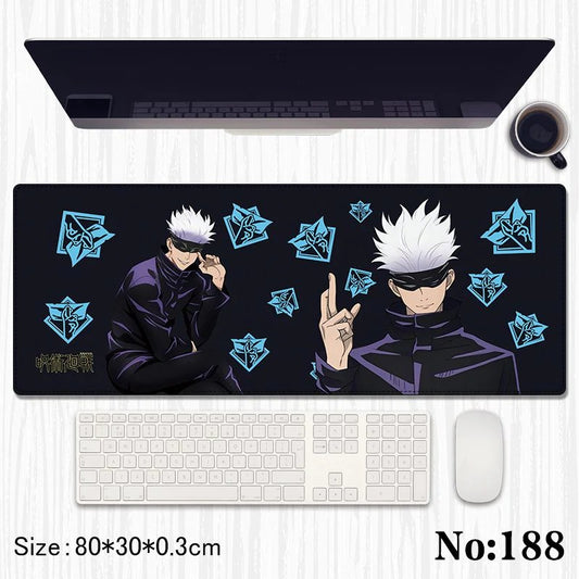 New Gojo White Hair Table Mat