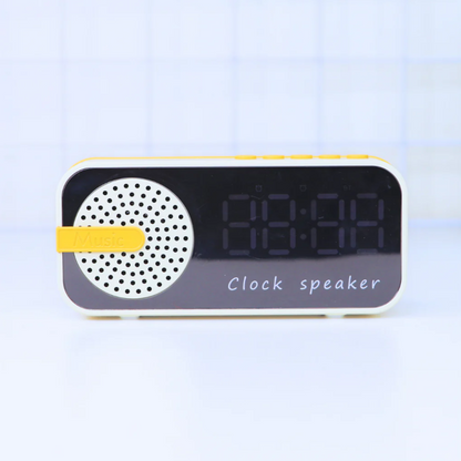 Digital Clock with Bluetooth Speaker