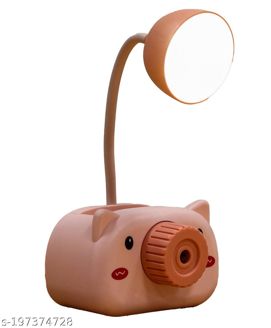 Camera Design Table Lamp with Sharpener And Pen Stand