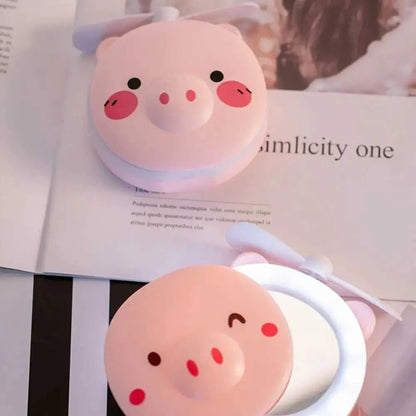 Portable Mini Pig Fan