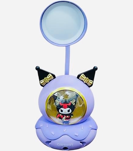 Kuromi Table Lamp with Pen Holder