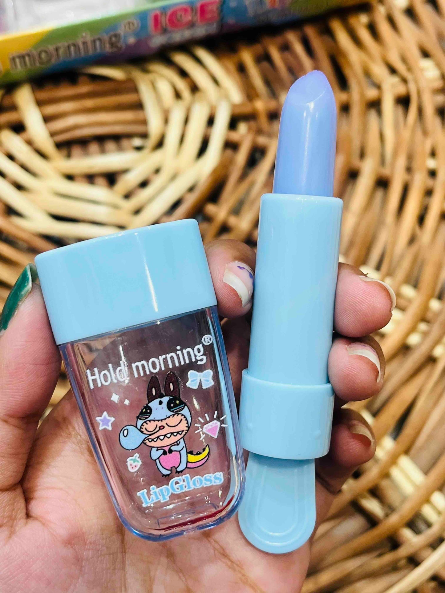 Kawaii Labubu Icecream Lipbalm