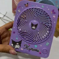 Kuromi Table Fan