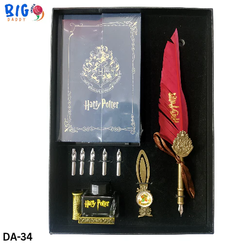 Harry Potter magic boy Hari Diary Set with Pen and Ink (5 Nip & Brooch Included)