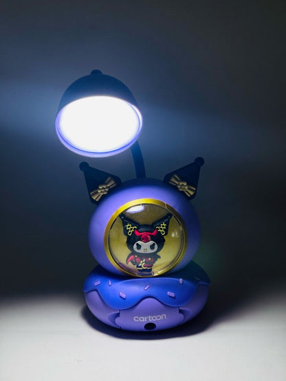 Kuromi Table Lamp with Pen Holder