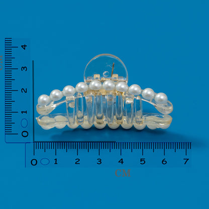 Pearl hair Claw Cluther