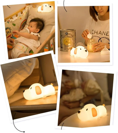Silicone Puppy Night Light