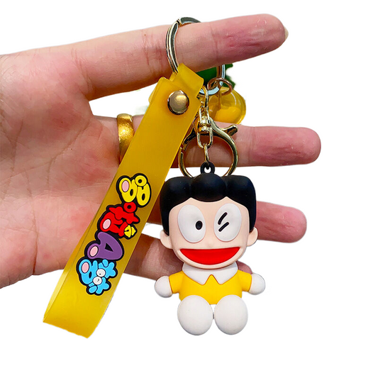 New Anime Nobitaa Rubber Keychain