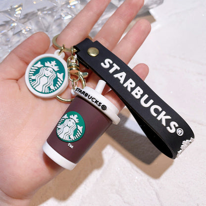 Starbucks Premium 3D Rubber Keychain