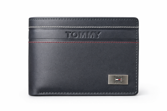 Tommy Imported Men Leather Two Fold Wallet
