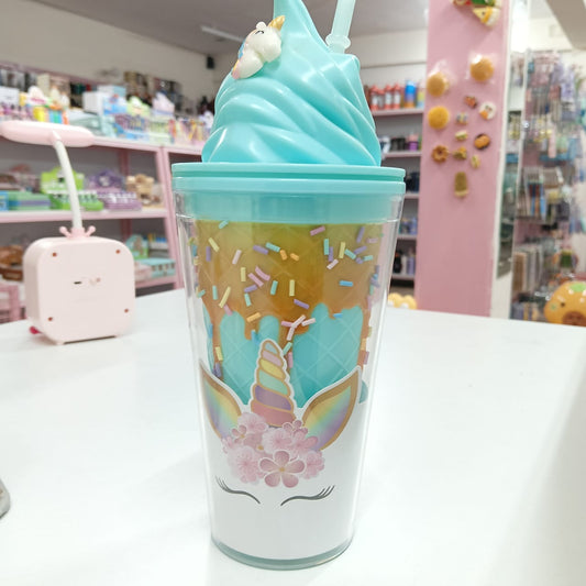 Ice Cream Unicorn Sipper